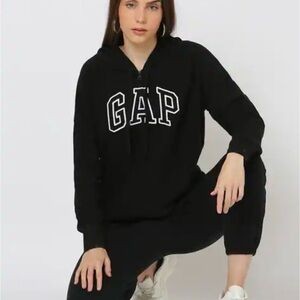 GAP Women's Classic Black Hoodie
